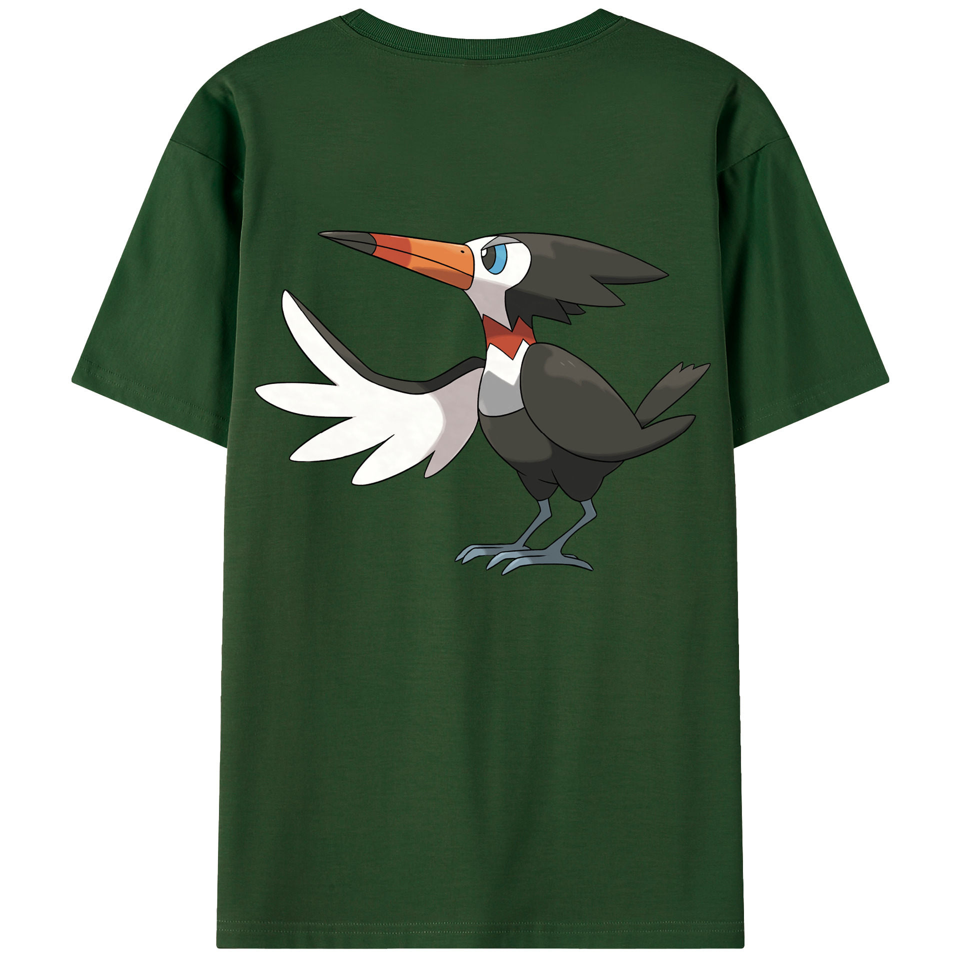 （画像用） ポケットモンスター Pokémon 綿100％半袖Tシャツ（背面プリント）